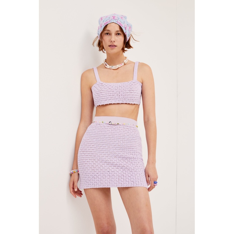Charlotte Bralette Top Purple|XS|S|M
