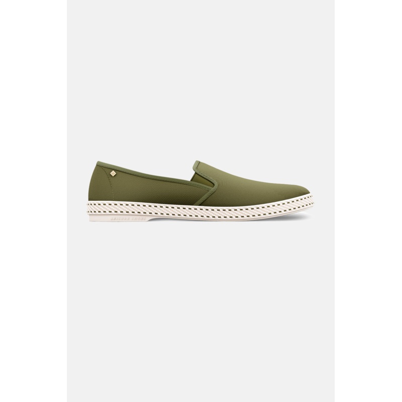 Classic Canvas Slip On Army|41|42|43|44|45|46