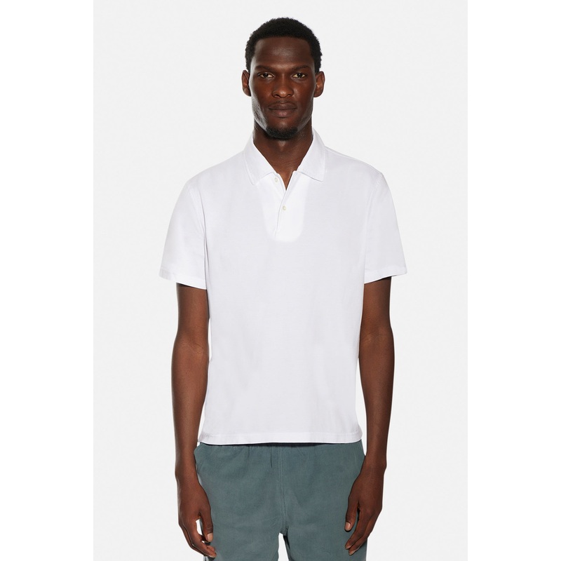 Classic Short Sleeve Polo White