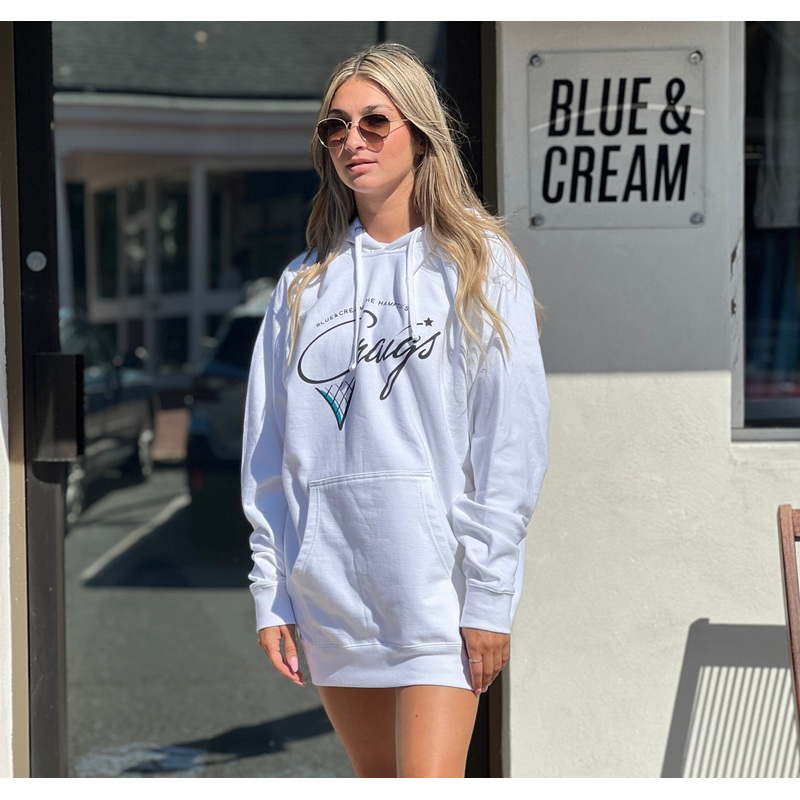 Craig’s Ice Cream Hoodie White