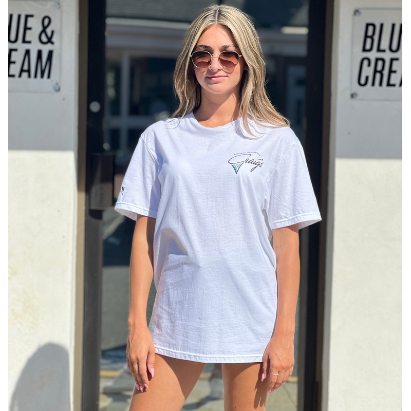 Craig’s Ice Cream Tee White|XS|S|M|L|XL|XXL