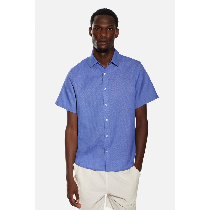 Jake SS Shirt Blue Multi|S|M|L|XL|XXL