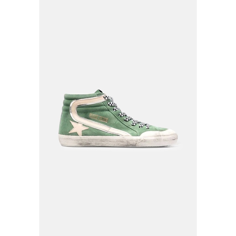 Men’s Slide Sneaker Wood Green/Beige