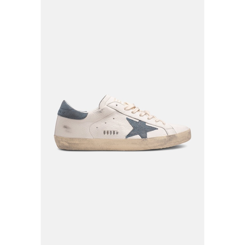 Men’s Super Star Sneakers White/Bottle Green Star