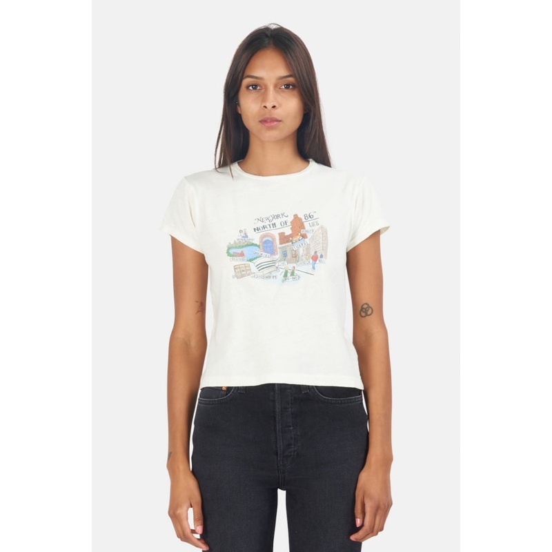North Of ’86 Tee Ecru|XS|S|M|L|XL