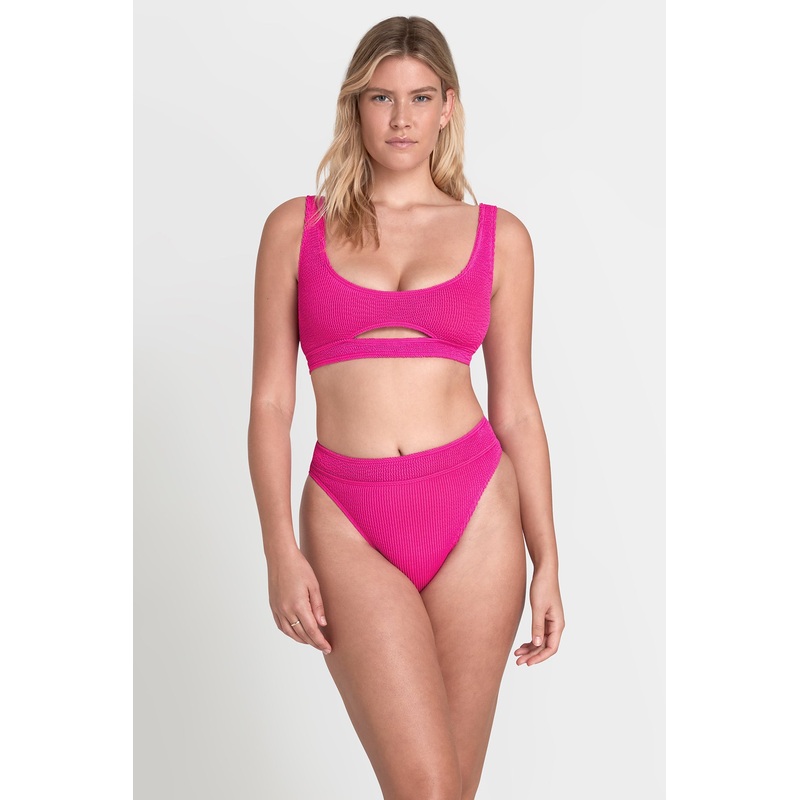 Sasha Crop Eco Bright Pink|OS