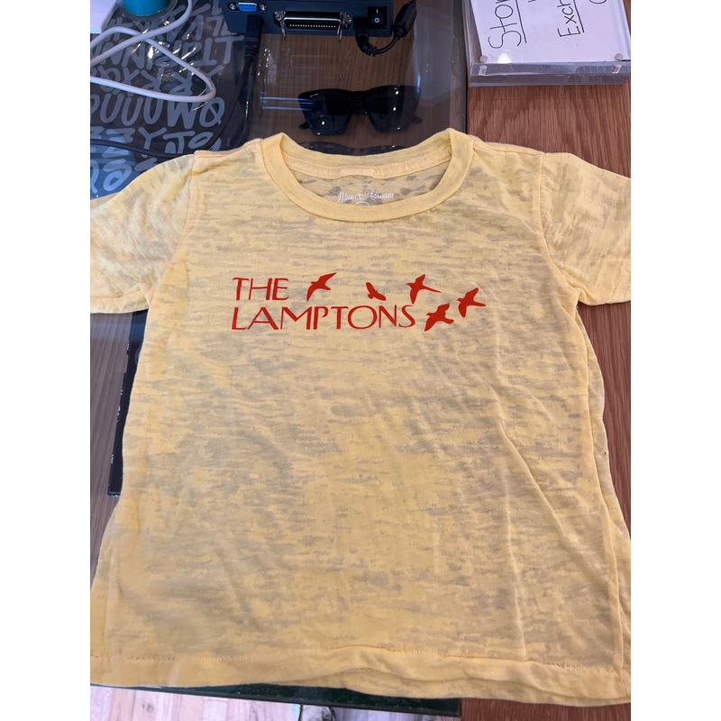 The Lamptons Kids Tee Yellow|3T|4T