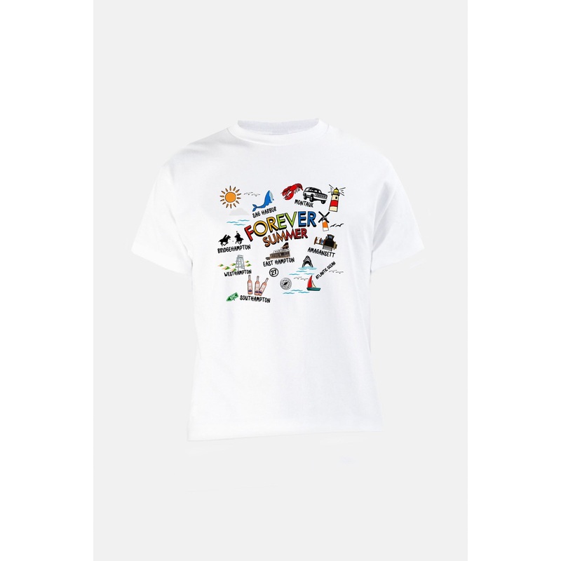 Women’s Forever Summer Crop Tee Ecru