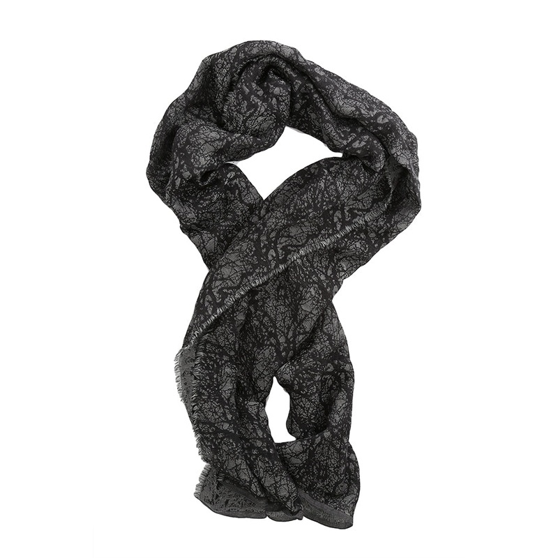 Blow Up Scarf Black/White|OS