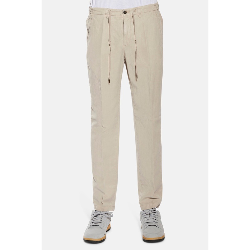 Cotton Linen Pant Beige|28|30|32|33|34|36