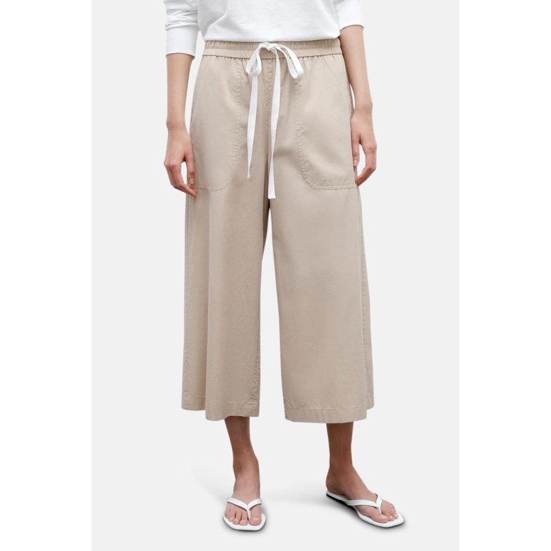 Cropped Main Street Pant in Safari