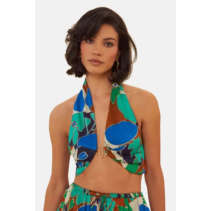Diem Top Botanic Aqua|XS|S|M|L