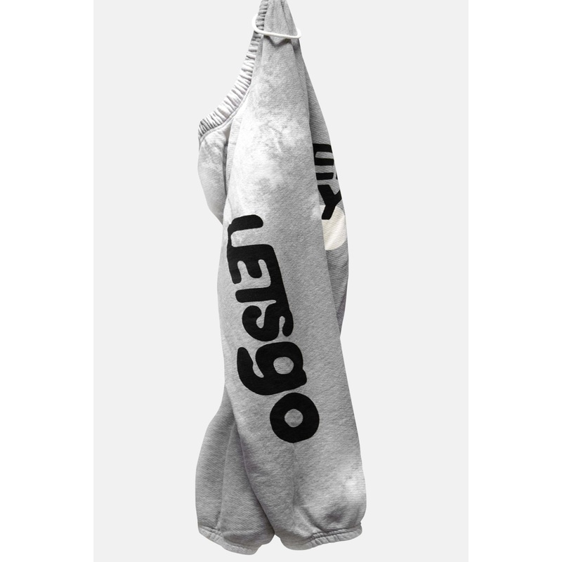 FreeCity Letsgo Bleachout OG Sweatpant – Heather Bleachout