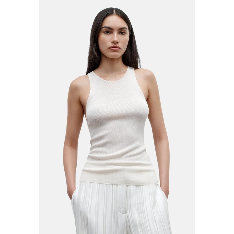 Harbor Tank in Ivory|XS|S|M