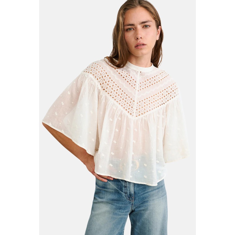 Mikki Blouse Ivory|XS|S|M|L