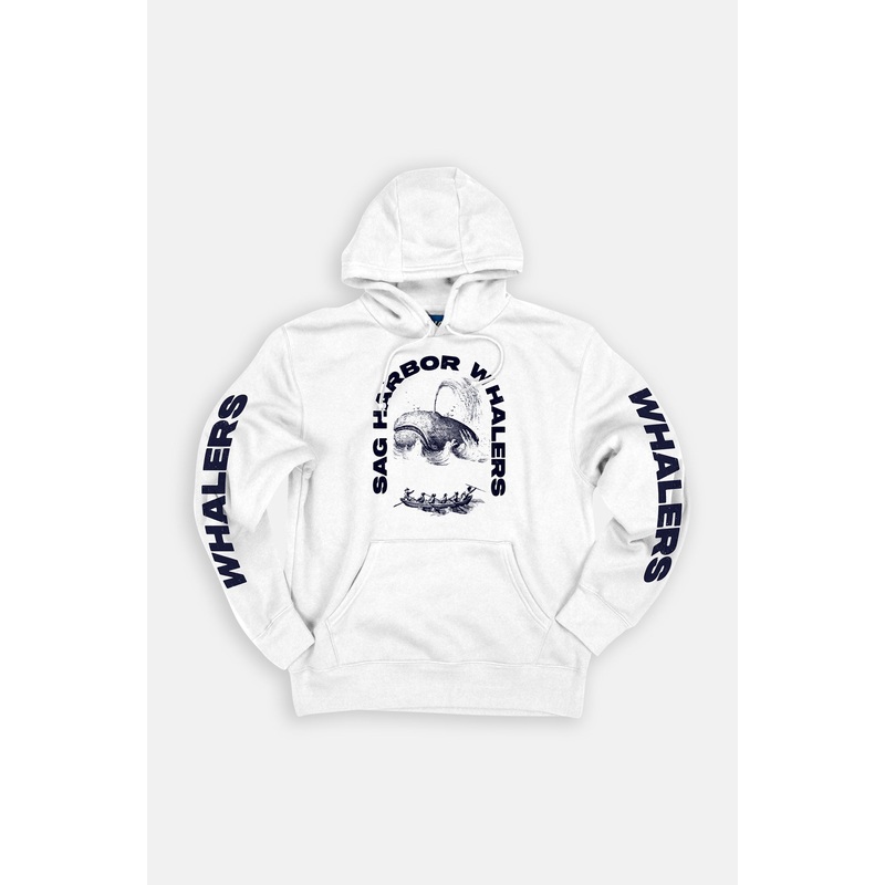 Sag Harbor Whalers Hoodie White