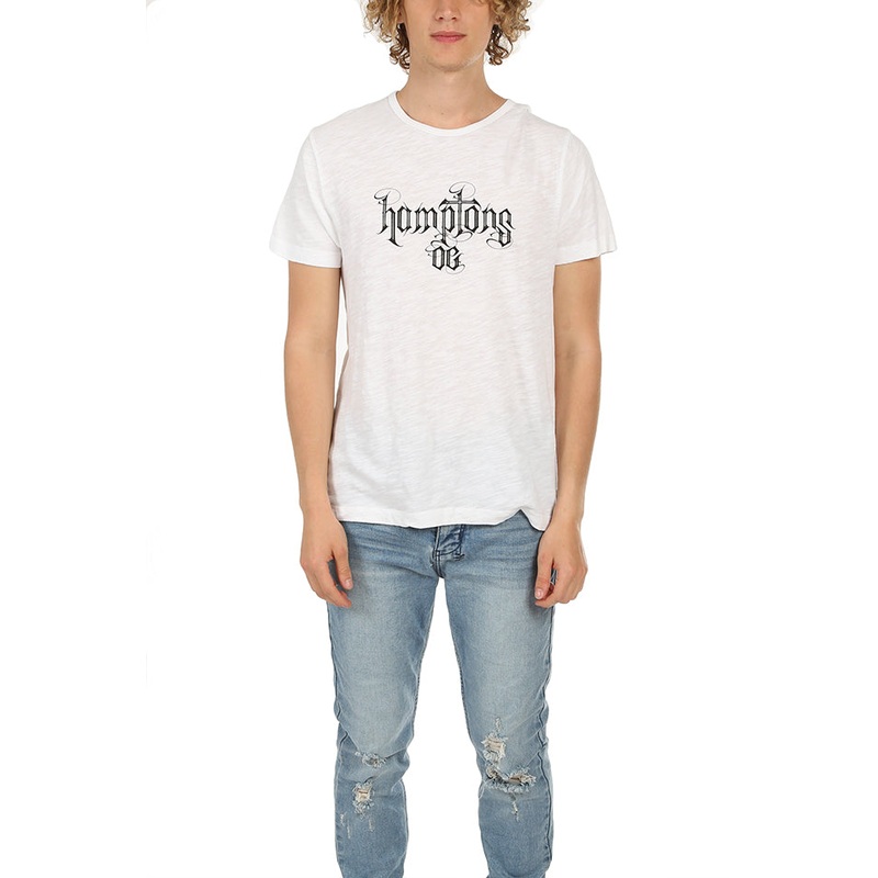 Slub Hamptons OG Tee White|XXS|XS|S|M|L|XL|XXL|XXXL