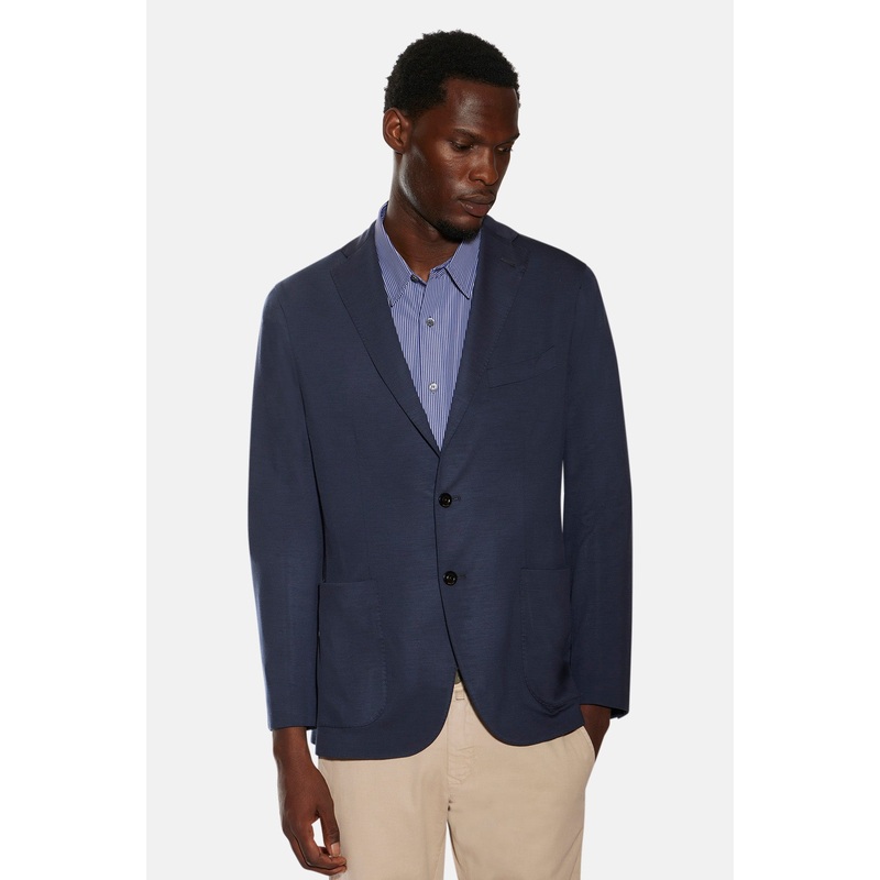 Wool K-Jacket Navy|46R|48R|50R|52R|52L|54R|54L