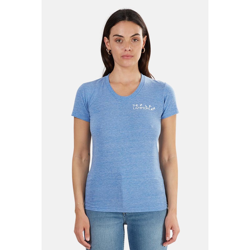 Blue&Cream Lamptons Crewneck Tee