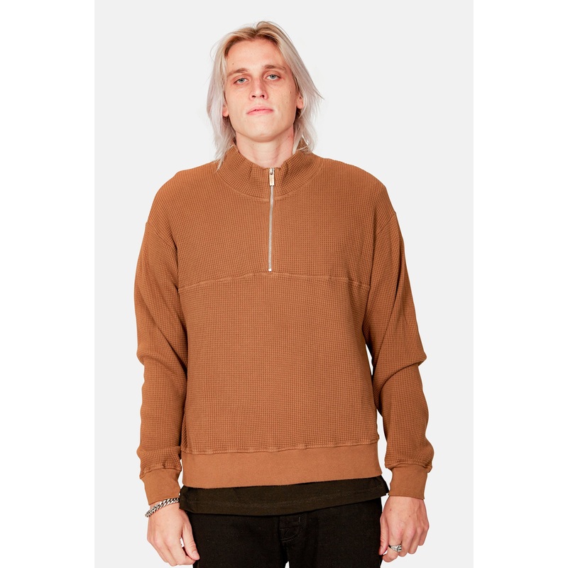 Cooper Half Zip Clay|S|M|L|XL|XXL