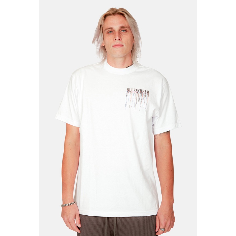 Drip Tee White|S|M|L|XL|XXL|XS