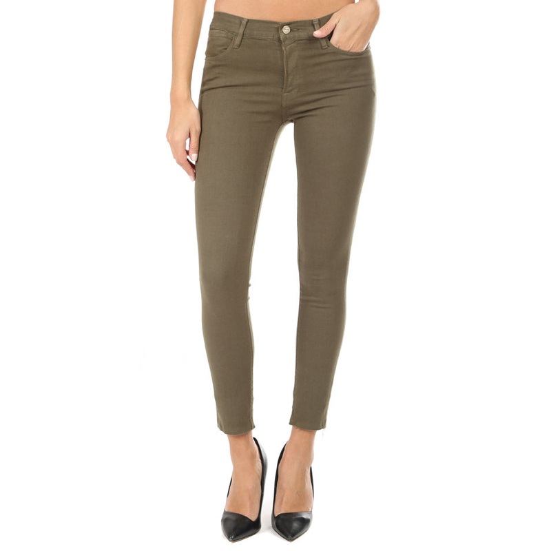 FRAME Le High Skinny Raw Edge Jean
