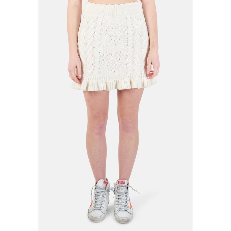 LoveShackFancy Brendana Mini Skirt
