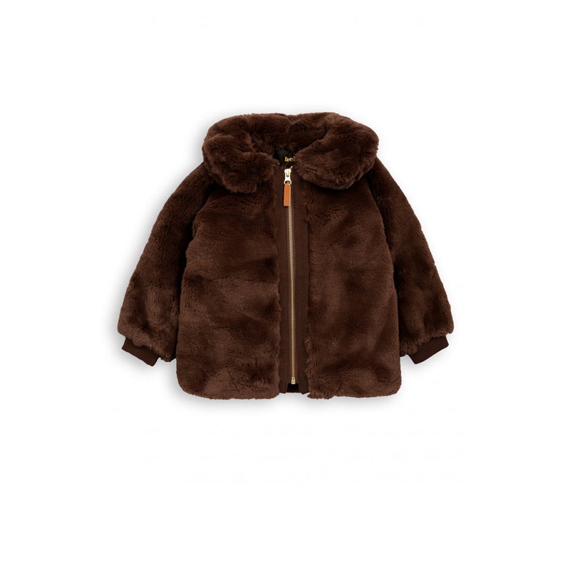 Mini Rodini Faux Fur Jacket|92/98