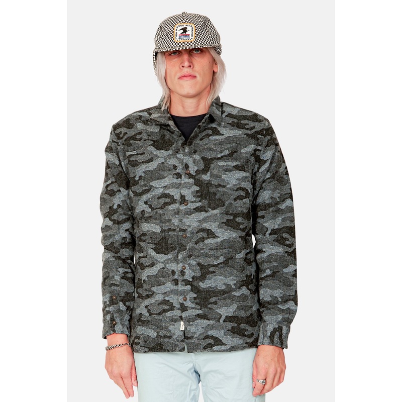 Ripper Camo Shirt Grey|S|M|L|XL|XXL