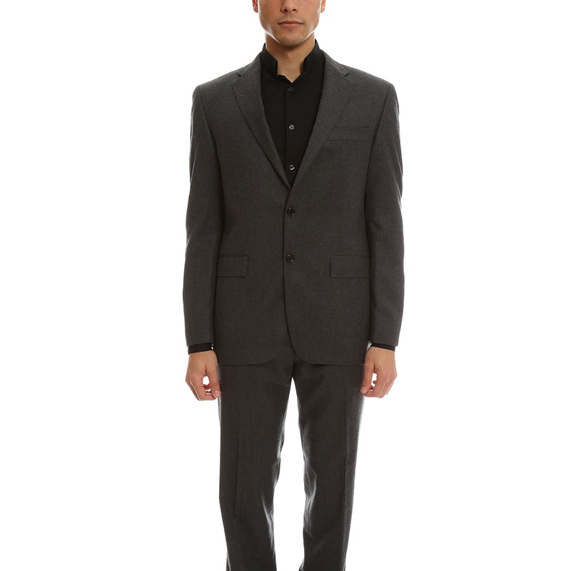 Simon Spurr Flannel Two Button Notch Blazer