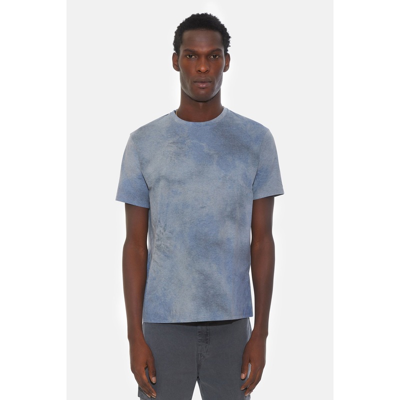 Smooth Ice Dyed Tee Blue Combo