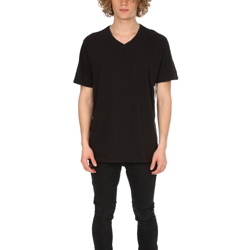 Vince SS Slub V Neck Tee|S