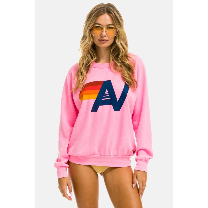 Women’s Logo Sweatshirt Neon Pink