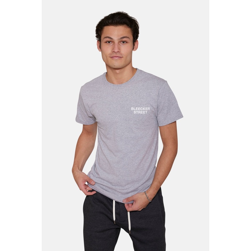 Bleecker Street Tee Heather Grey