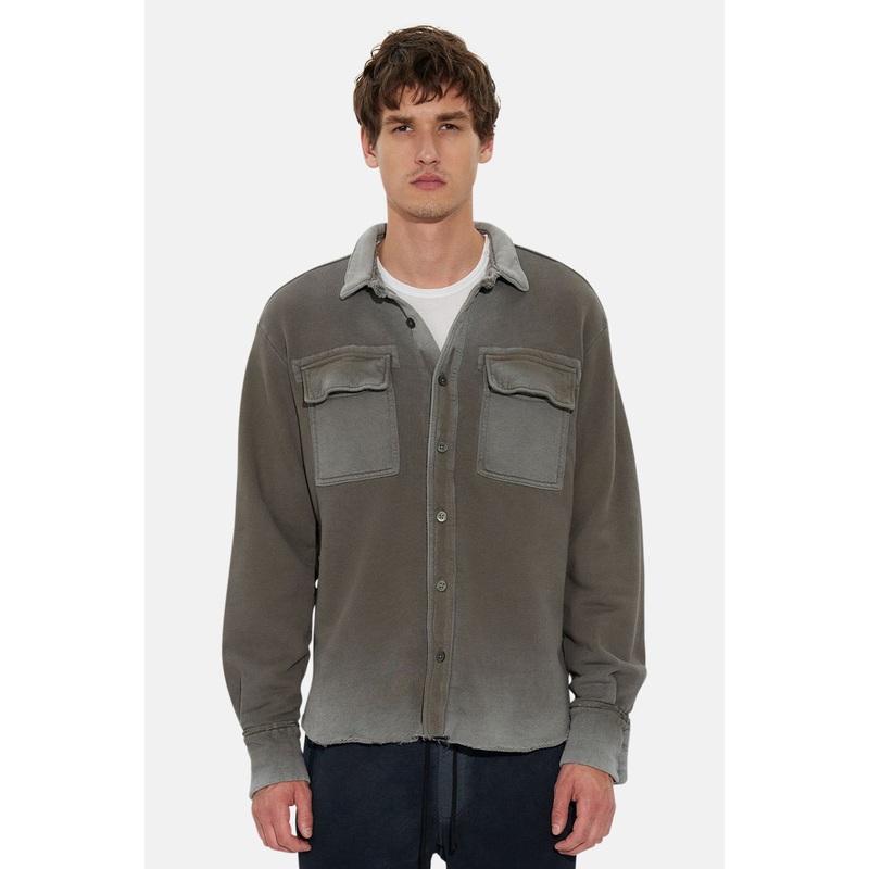 Bronx Buttondown Vintage Taupe