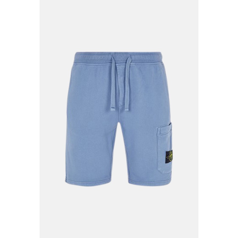 Brushed Fleece Bermuda Shorts Dark Blue