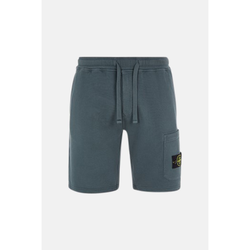 Brushed Fleece Bermuda Shorts Petrol