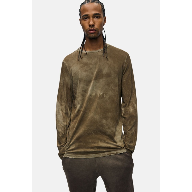 Classic Crew Long Sleeve Vintage Mocha
