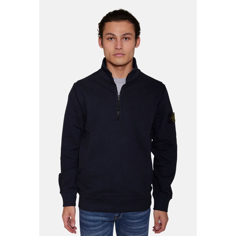 Half Zip Sweatshirt Navy Blue|S|M|L|XL