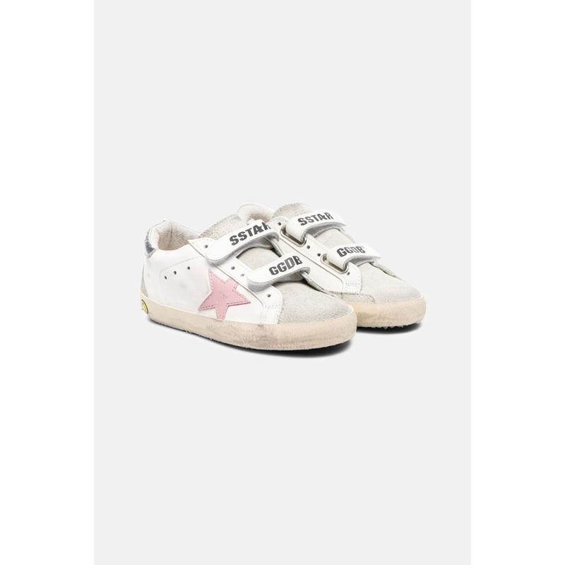 Kid’s Old School Sneakers White/Orchid Pink