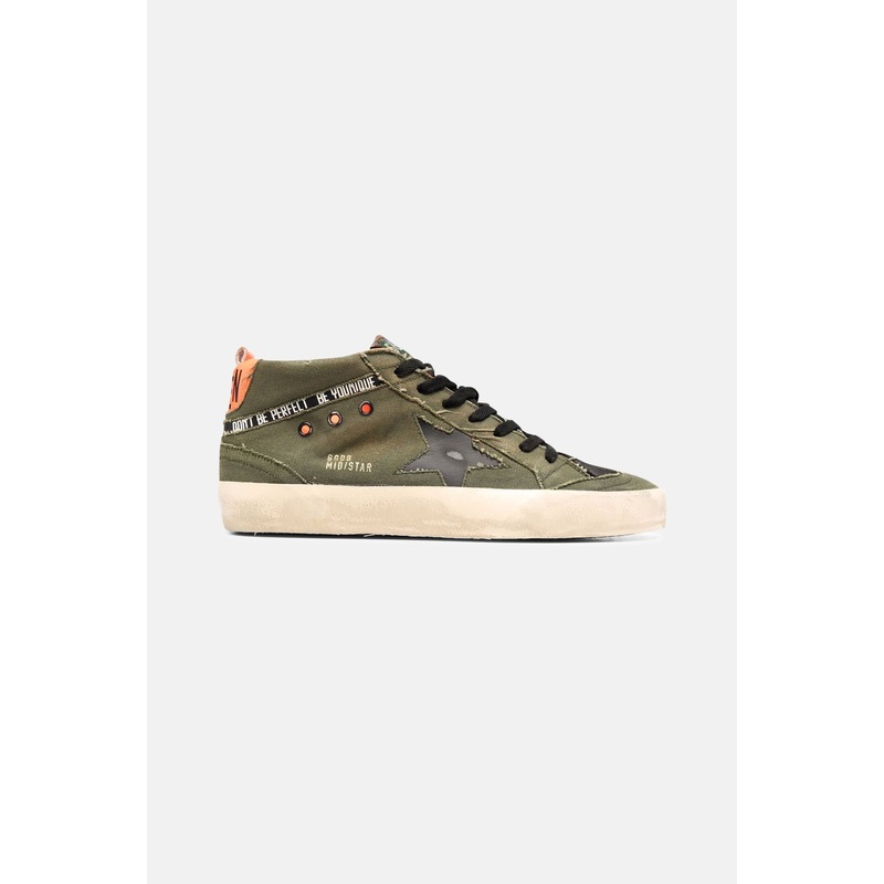 Men’s Mid Star Sneakers Military Green