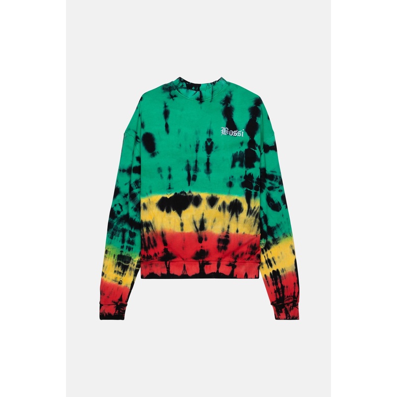 Rasta Crewneck Tie Dye|XS|S|M|L|XL|XXL
