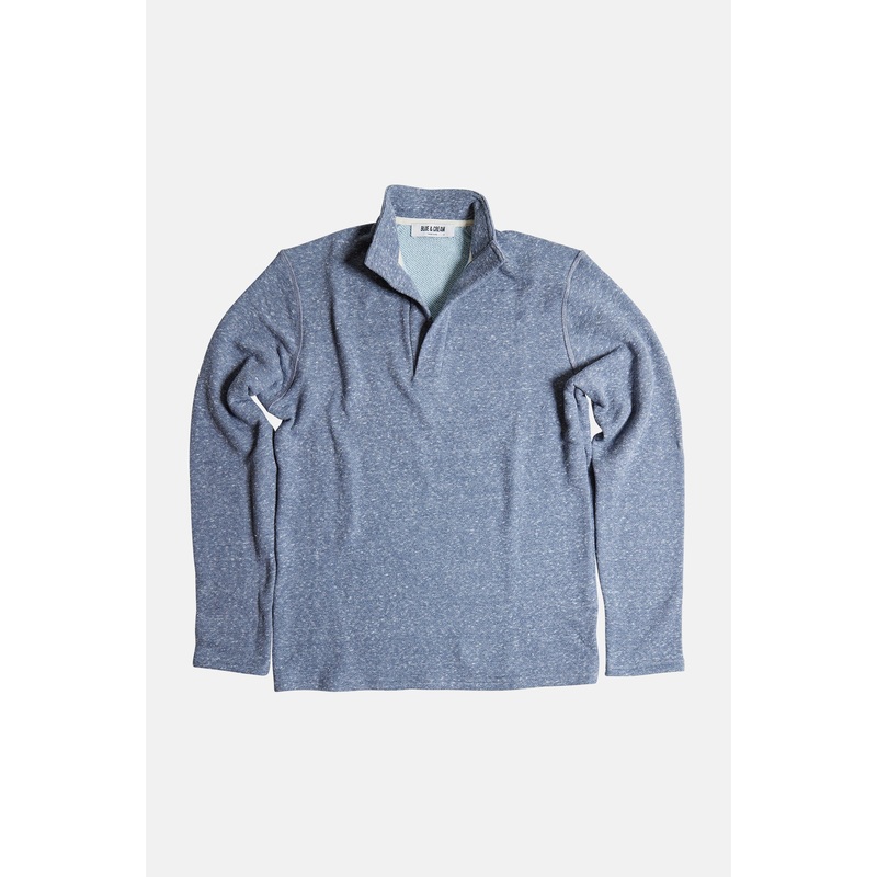 Snow Pop Collar Indigo Heather
