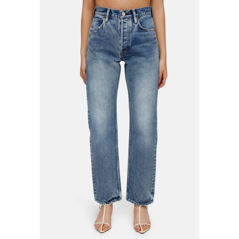 Trenton Wide Straight Jean Light Blue