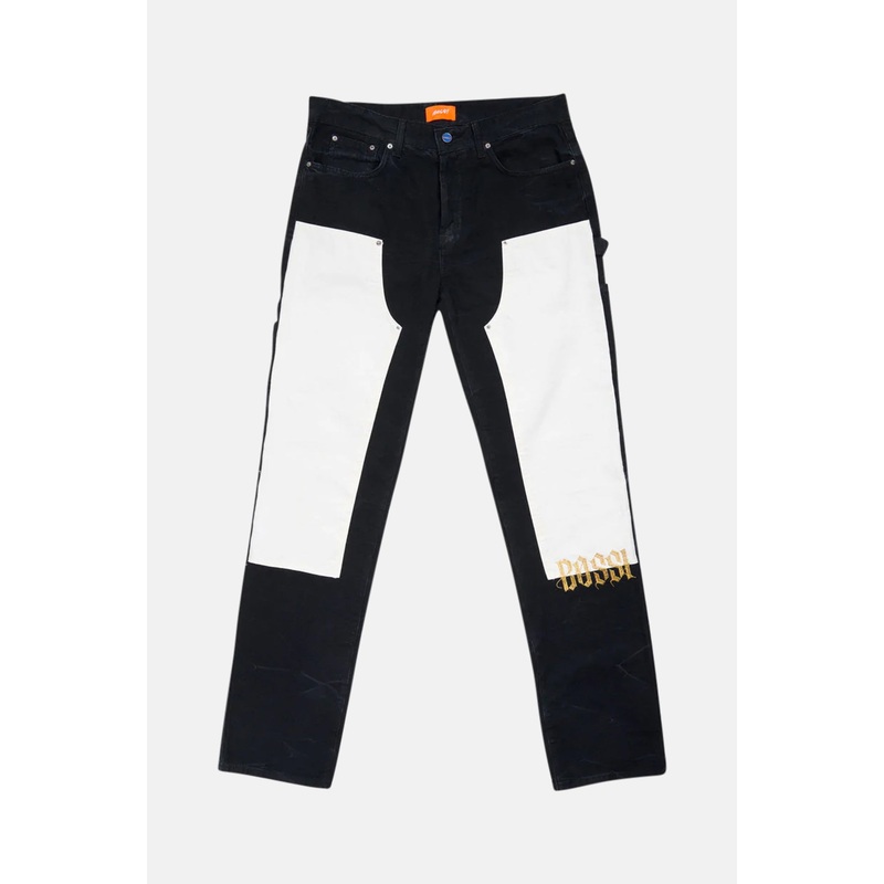 Worker Pant Black/White|28|29|30|31|32|33|34|36