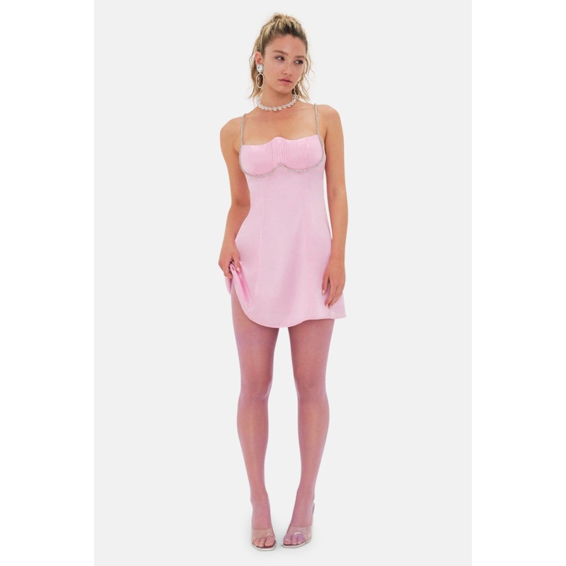 Elora Mini Dress Pink|XXS|XS|S|M