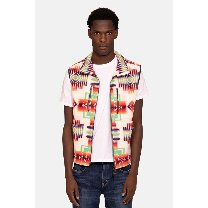 Inca Polar Fleece Vest Cream Combo