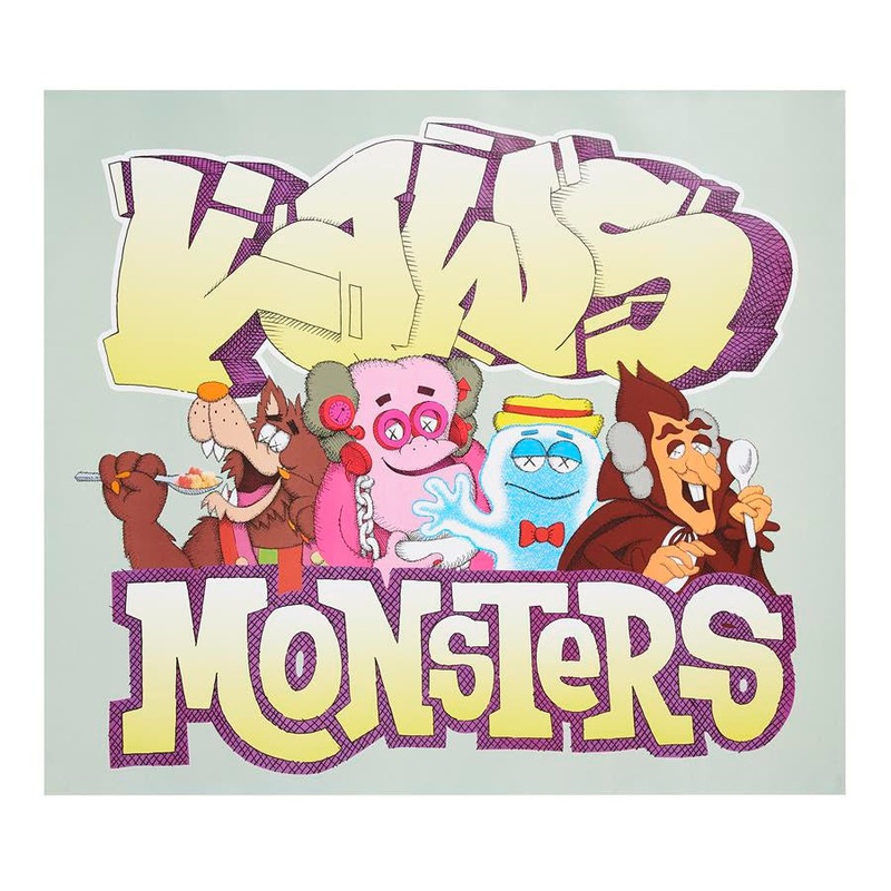 Kaws x Monster art
