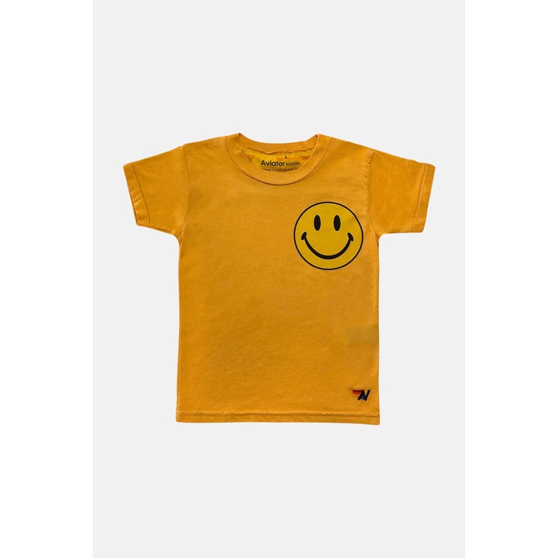 Kid’s Smiley 2 Tee Gold|2Y|4Y|6Y|8Y|10Y|12Y|14Y