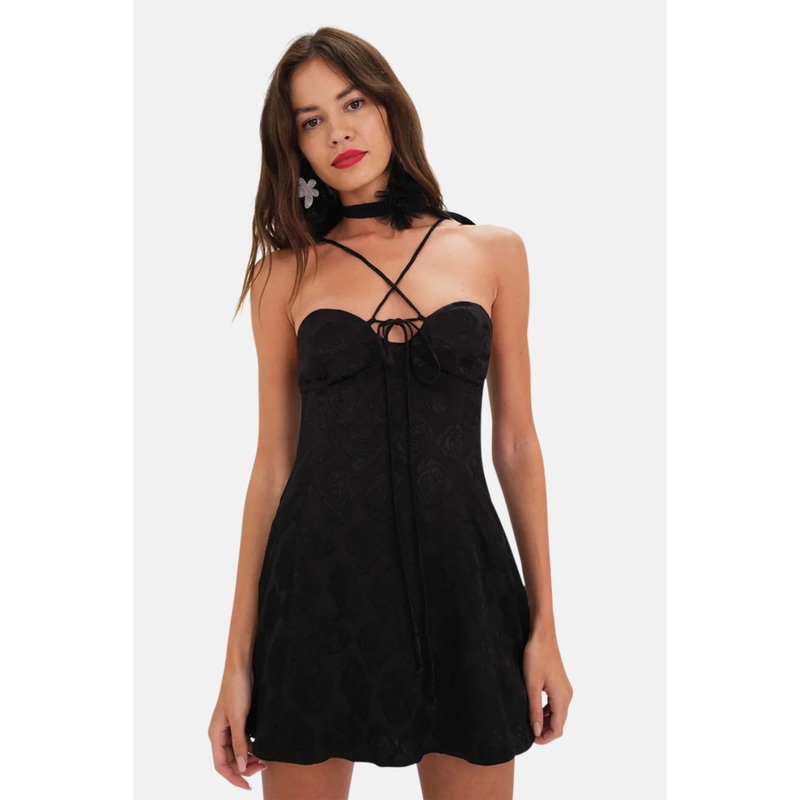 Melody Mini Dress Black|XXS|XS|S|M|L